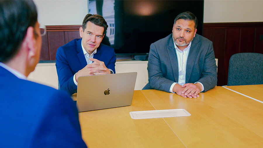 Impression aus der Kanzlei von Christian Gebert